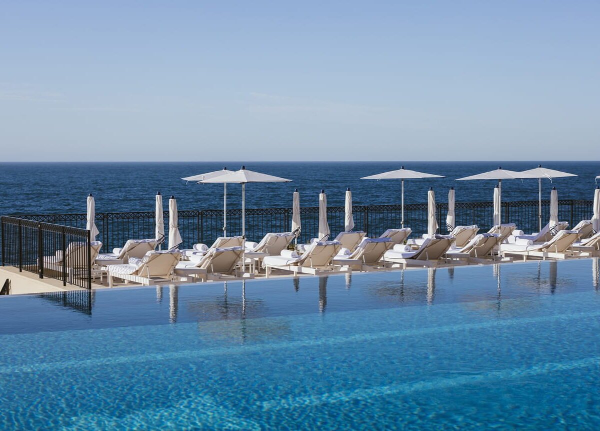 Infinity pool overlooking the Mediterranean at Grand-Hôtel du Cap-Ferrat, A Four Seasons Hotel