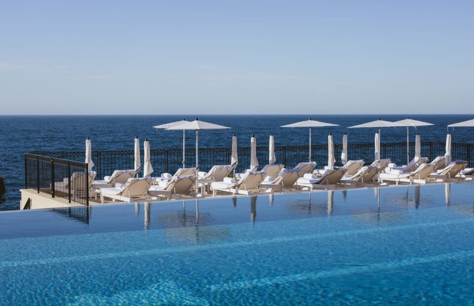 Infinity pool overlooking the Mediterranean at Grand-Hôtel du Cap-Ferrat, A Four Seasons Hotel
