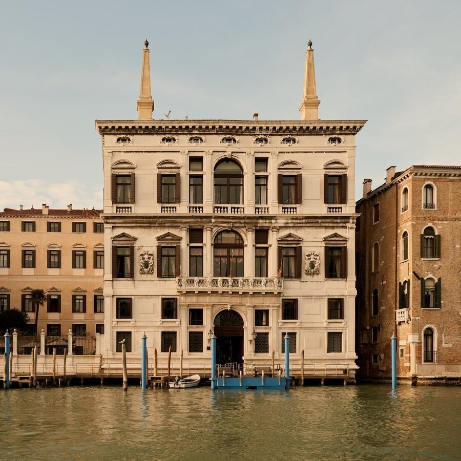 Aman Venice luxury hotel exterior overlooking the Grand Canal in Venice, Italy