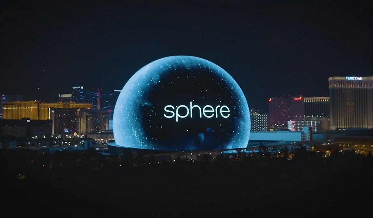 Immersive concert experience inside the Sphere in Las Vegas