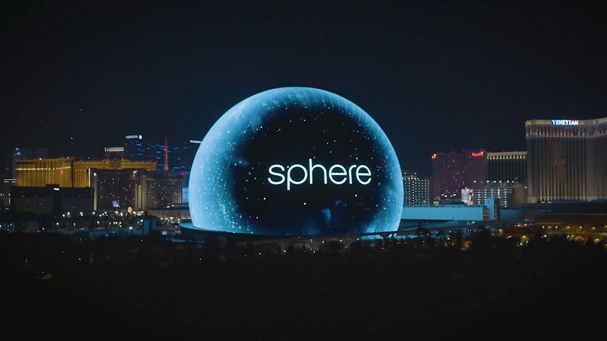 Immersive concert experience inside the Sphere in Las Vegas